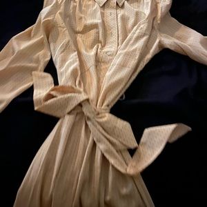 Vintage Lanvin silk dress